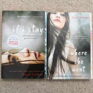 “If I stay” series by Gayle Forman